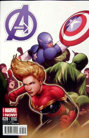 [Avengers (series 5) No. 28 (variant Captain America Team-Up cover - John Tyler Christopher)]