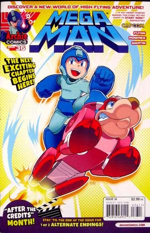 [Mega Man (series 2) #36 (regular cover - Patrick Spaziante)]