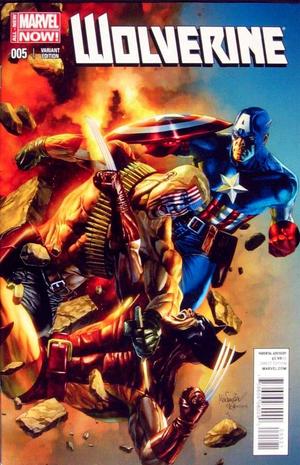 [Wolverine (series 6) No. 5 (variant Captain America Team-Up cover - Mico Suayan)]