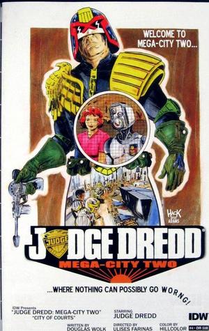 [Judge Dredd: Mega-City Two #4 (variant subscription cover - Robert Hack)]