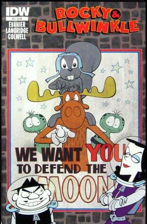 [Rocky & Bullwinkle #3 (regular cover - Roger Langridge)]