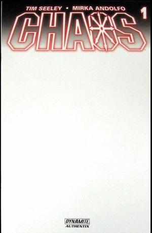 [Chaos! #1 (1st printing, Variant Blank Authentix Cover)]