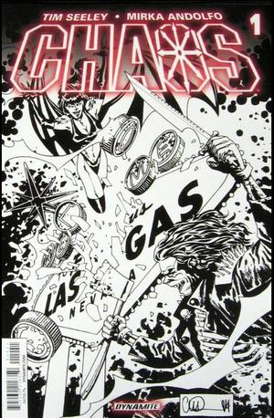 [Chaos! #1 (1st printing, Retailer Incentive Cover - Charlie Adlard B&W)]