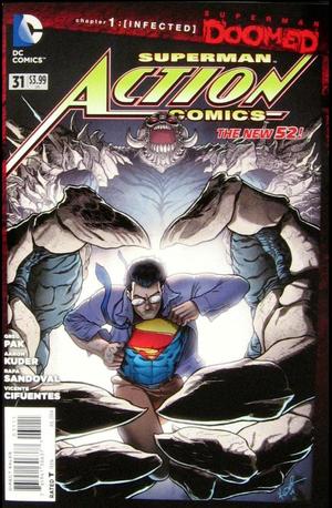 [Action Comics (series 2) 31 (1st printing, standard cover - Aaron Kuder)]
