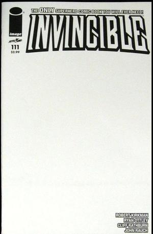 [Invincible #111 (1st printing, variant blank cover)]