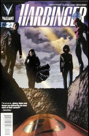 [Harbinger (series 2) No. 23 (1st printing, Mico Suayan cover)]