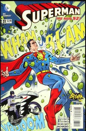 [Superman (series 3) 31 (1st printing, variant Batman '66 cover - Mike Allred)]