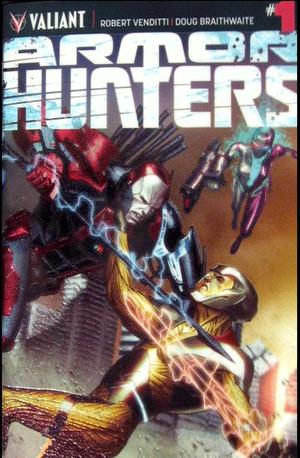 [Armor Hunters #1 (1st printing, variant chromium cover - Jorge Molina wraparound)]