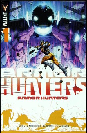 [Armor Hunters #1 (1st printing, variant cover - Trevor Hairsine)]