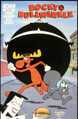 [Rocky & Bullwinkle #4 (regular cover - Roger Langridge)]