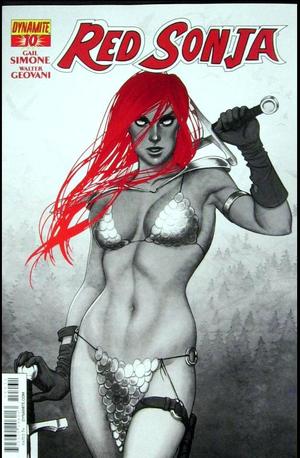 [Red Sonja (series 5) Issue #10 (Retailer Incentive B&W Cover - Jenny Frison)]