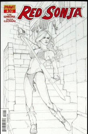 [Red Sonja (series 5) Issue #10 (Retailer Incentive B&W Cover - Allison Sohn)]