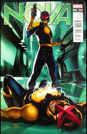 [Nova (series 5) No. 18 (variant cover - Mirco Pierfederici)]