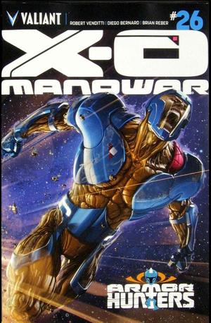 [X-O Manowar (series 3) #26 (1st printing, regular cover - Clayton Crain wraparound)]