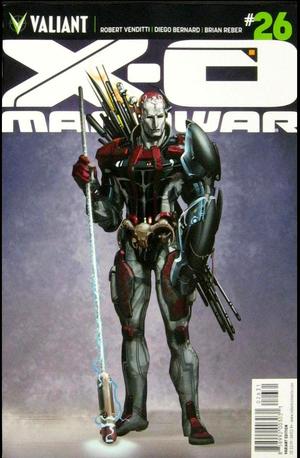 [X-O Manowar (series 3) #26 (1st printing, variant cover - Clayton Crain)]