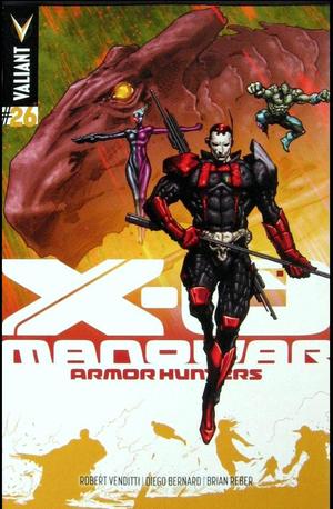 [X-O Manowar (series 3) #26 (1st printing, variant cover - Trevor Hairsine)]