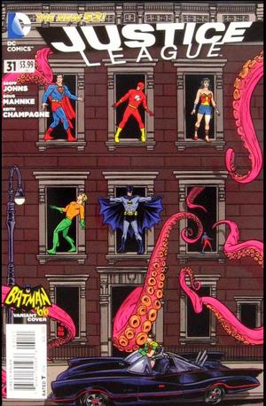 [Justice League (series 2) 31 (variant Batman '66 cover - Mike Allred)]