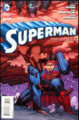 [Superman (series 3) 32 (variant cover - John Romita Jr.)]