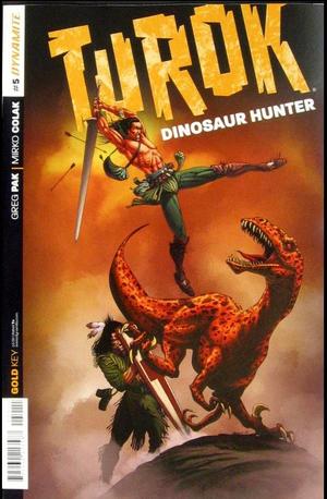 [Turok, Dinosaur Hunter (series 2) #5 (Main Cover - Bart Sears)]