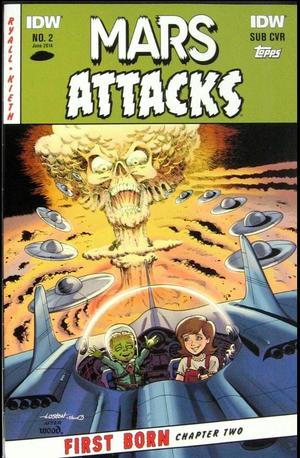 [Mars Attacks - First Born #2 (variant subscription cover - Loston Wallace)]