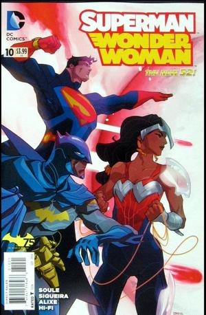 [Superman / Wonder Woman 10 (variant Batman 75th Anniversary cover - Karl Kerschl)]
