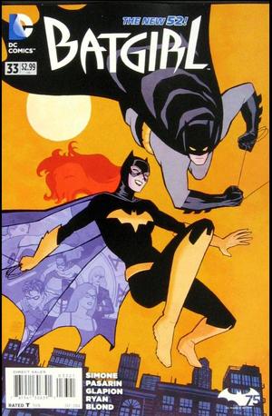 [Batgirl (series 4) 33 (variant Batman 75th Anniversary cover - Cliff Chiang)]