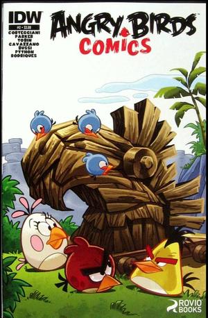 [Angry Birds Comics (series 1) #2 (regular cover - Giorgio Cavazzano wraparound)]