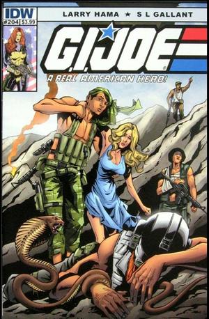 [G.I. Joe: A Real American Hero #204 (regular cover - S. L. Gallant)]