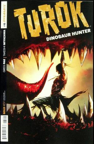 [Turok, Dinosaur Hunter (series 2) #6 (Variant Subscription Cover - Jae Lee)]