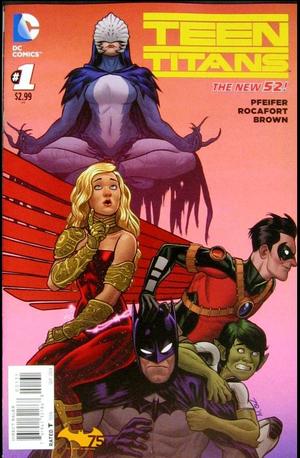 [Teen Titans (series 5) 1 (1st printing, variant Batman 75th Anniversary cover - Joe Quinones)]