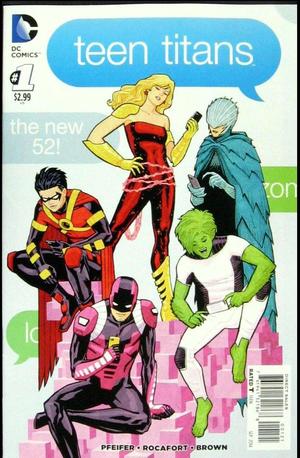 [Teen Titans (series 5) 1 (1st printing, variant cover - Cliff Chiang)]
