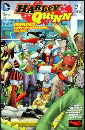 [Harley Quinn Invades Comic-Con International: San Diego 1 (standard cover - Amanda Conner wraparound)]