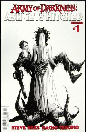 [Army of Darkness - Hitched #1 (Retailer Incentive B&W Cover - Jae Lee)]