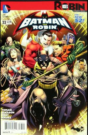 [Batman and Robin (series 2) 33 (standard cover - Patrick Gleason)]