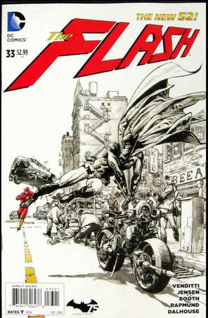 [Flash (series 4) 33 (variant Batman 75th Anniversary cover - Kim Jung Gi)]