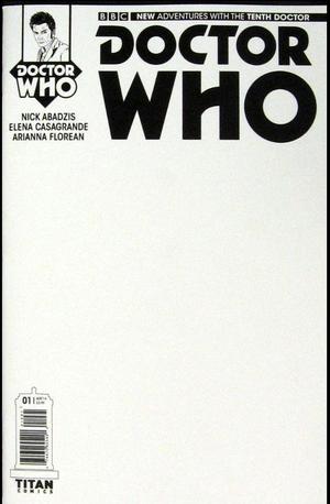 [Doctor Who: The Tenth Doctor #1 (1st printing, Variant Blank Cover)]