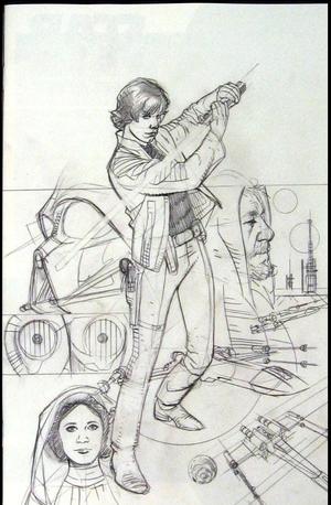 [Star Wars: Rebel Heist #4 (ultravariant sketch cover - Adam Hughes)]