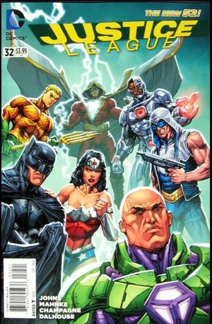 [Justice League (series 2) 32 (variant cover - Howard Porter)]