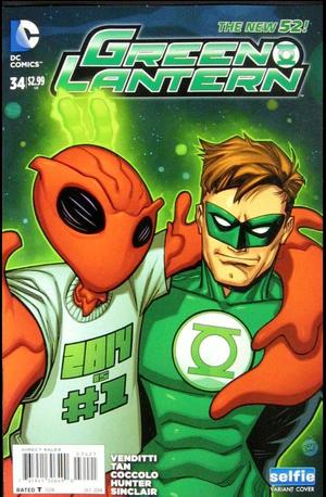 [Green Lantern (series 5) 34 (variant DCU Selfie cover - Craig Rousseau)]