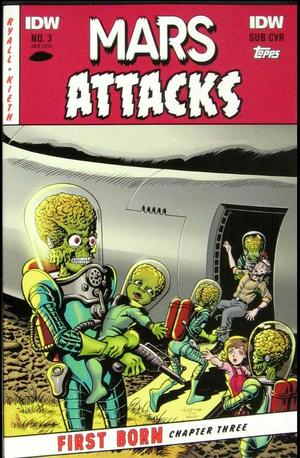 [Mars Attacks - First Born #3 (variant subscription cover - Loston Wallace)]
