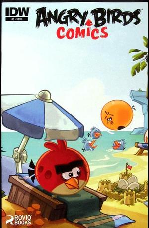 [Angry Birds Comics (series 1) #3 (regular cover - Cesar Ferioli wraparound)]