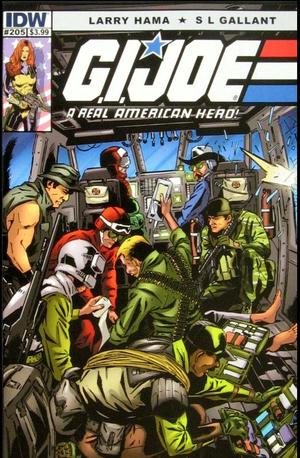 [G.I. Joe: A Real American Hero #205 (regular cover - S L Gallant)]