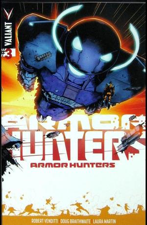 [Armor Hunters #3 (1st printing, variant cover - Trevor Hairsine)]