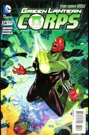 [Green Lantern Corps (series 3) 34 (standard cover - Trevor McCarthy)]
