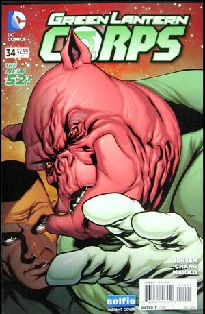 [Green Lantern Corps (series 3) 34 (variant Selfie cover - Mike McKone)]