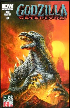 [Godzilla: Cataclysm #1 (variant subscription cover - Bob Eggleton)]