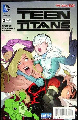 [Teen Titans (series 5) 2 (variant Selfie cover - Ben Caldwell)]