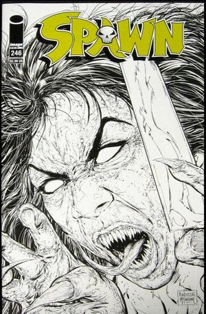 [Spawn #246 (retailer incentive B&W cover)]