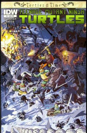 [Teenage Mutant Ninja Turtles: Turtles in Time #3 (variant subscription cover - Ben Bates)]