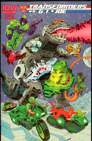 [Transformers Vs. G.I. Joe #2 (retailer incentive connecting cover - Tom Scioli)]